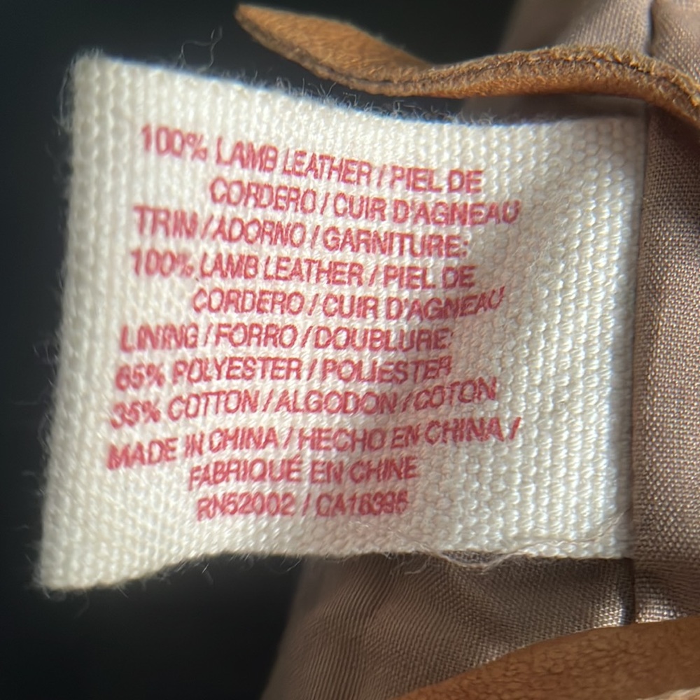 LUCKY BRAND Camel Italian Leather Abbey Road Crossbody Bag Shoulder Purse - Picture 14 of 16